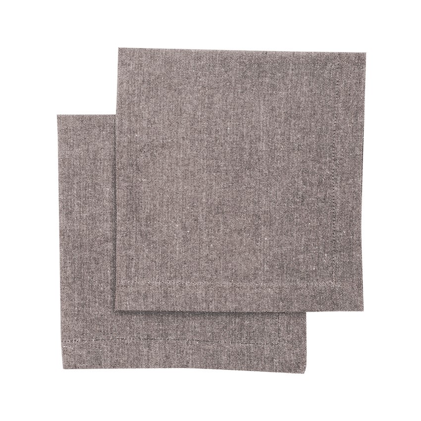 Återvunnen Servett 2-pack Elin, Ljusbrun/Beige
