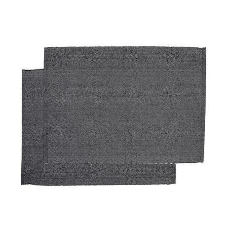 Återvunnen Tablett 2-pack Elin, Svart/Grå