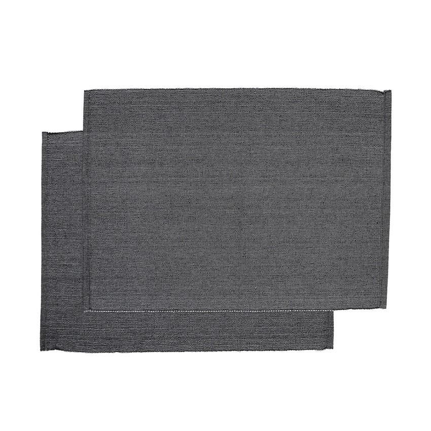 Återvunnen Tablett 2-pack Elin, Svart/Grå