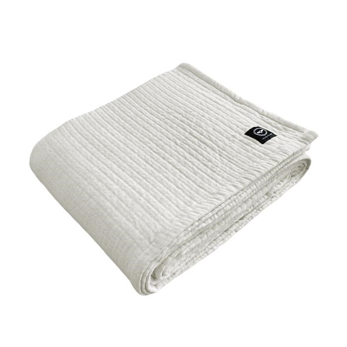 Återvunnet Överkast Gunnar, Ecru/Beige