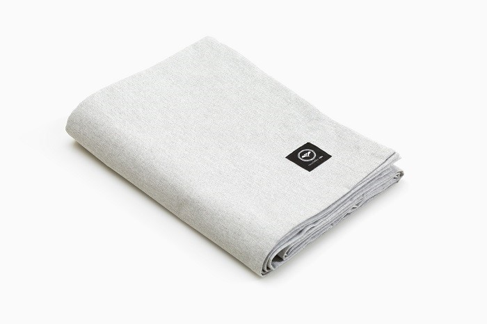 Återvunnen Avtorkningsbar Duk Hedvig, Grå/Vit