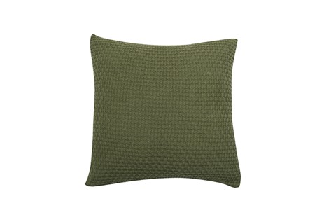 Kuddfodral Lidhult, ekologisk färgad, Mörkgrön