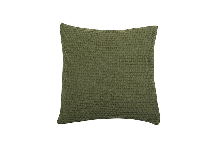 Kuddfodral Lidhult, ekologisk färgad, Mörkgrön