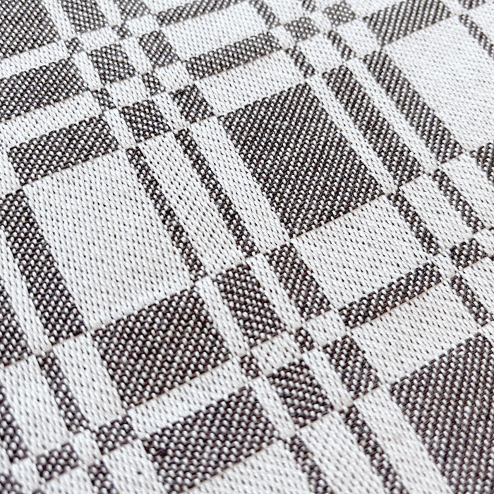 Återvunnen Duk Lilly, Brun/Beige