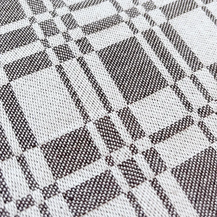 Återvunnen Duk Lilly, Brun/Beige