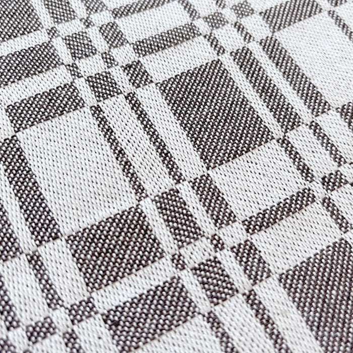 Återvunnen Servett 2-pack Lilly, Brun/Beige