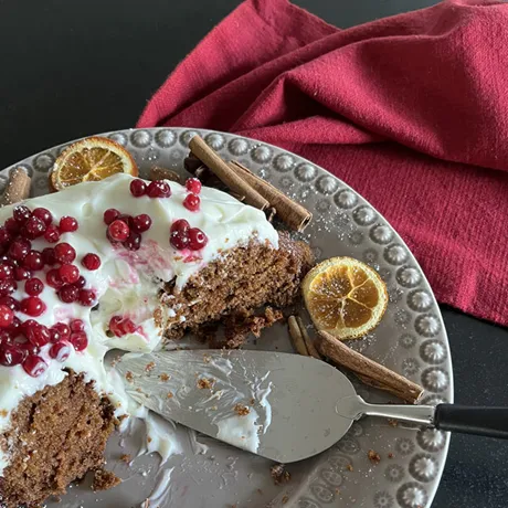 Återvunnen Kökshandduk Meja, Mörkröd