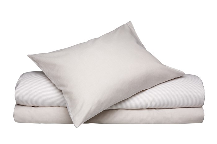 Påslakanset 2-dels Runmarö, Linne/Vit