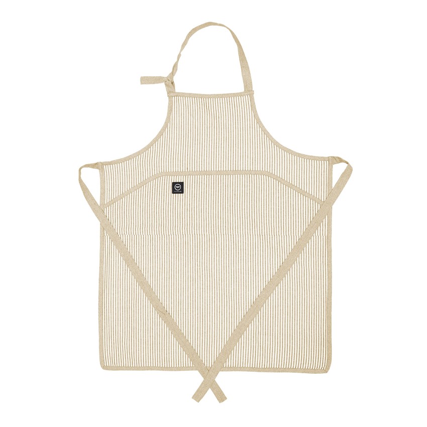 Återvunnet Förkläde Stina, Sand/Beige