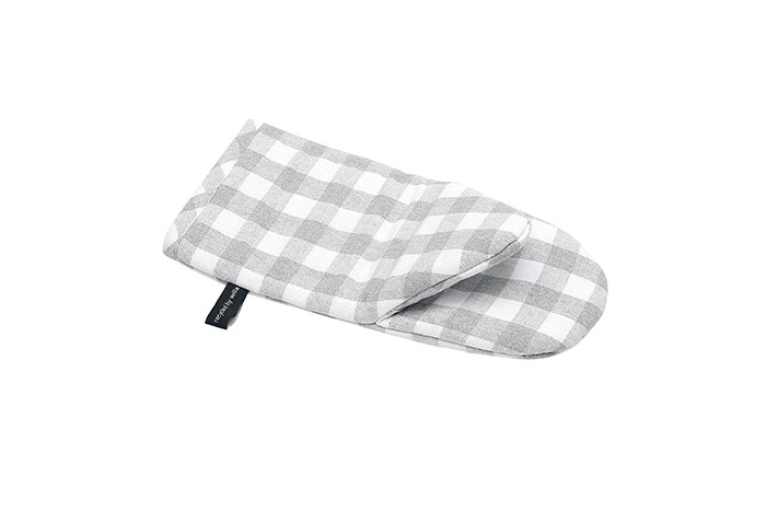 Återvunnen Grillvante Sture, Grå/Vit
