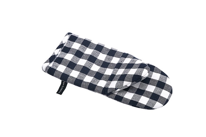 Återvunnen Grillvante Sture, Marinblå/Vit