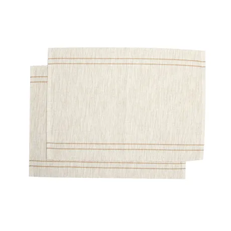 Återvunnen Tablett 2-pack Rune, Ecru/Sand