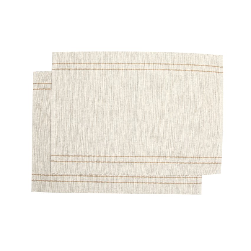 Återvunnen Tablett 2-pack Rune, Ecru/Sand