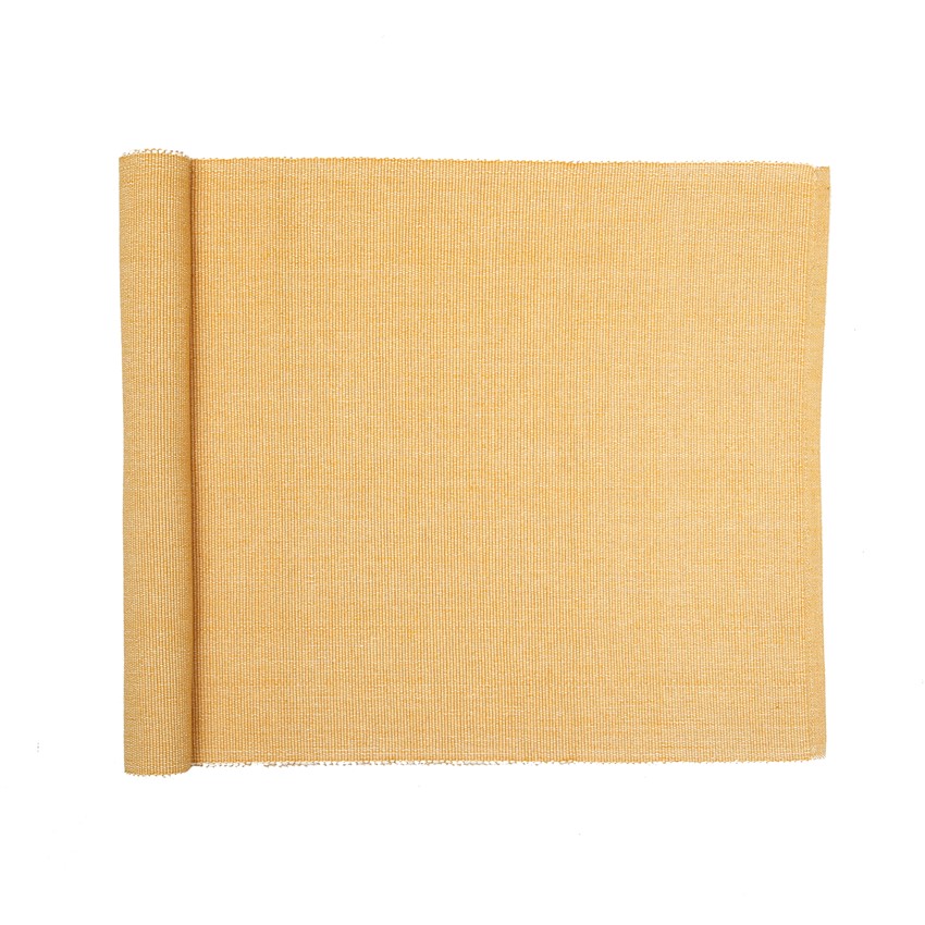 Återvunnen Löpare Elin, Gul/Beige