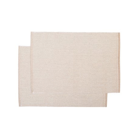 Återvunnen Tablett 2-pack Kalle, Beige/Ljusbrun