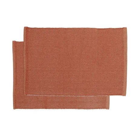 Återvunnen Tablett 2-pack Kalle, Rost/Beige