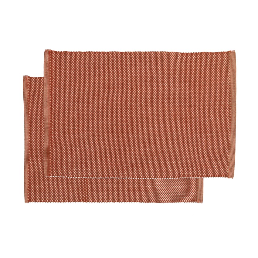 Återvunnen Tablett 2-pack Kalle, Rost/Beige 