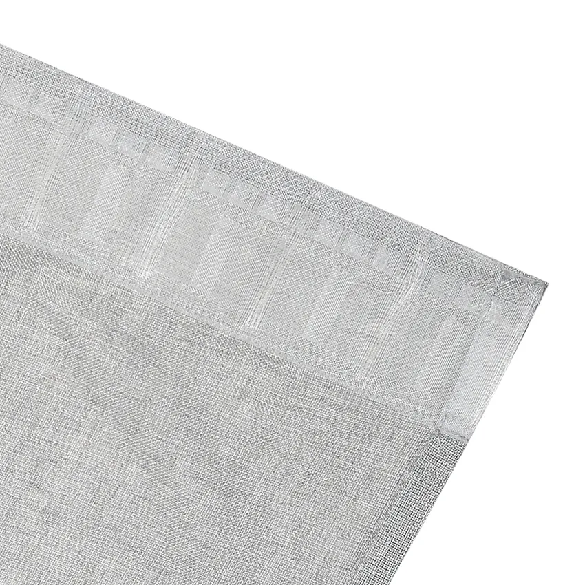 Återvunnen Gardinlängd 2-pack Petra, Grå