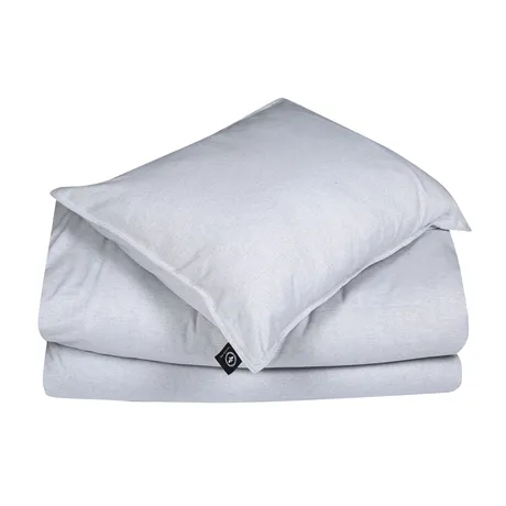Återvunnet Örngott Estelle, Beige/Ljusgrå