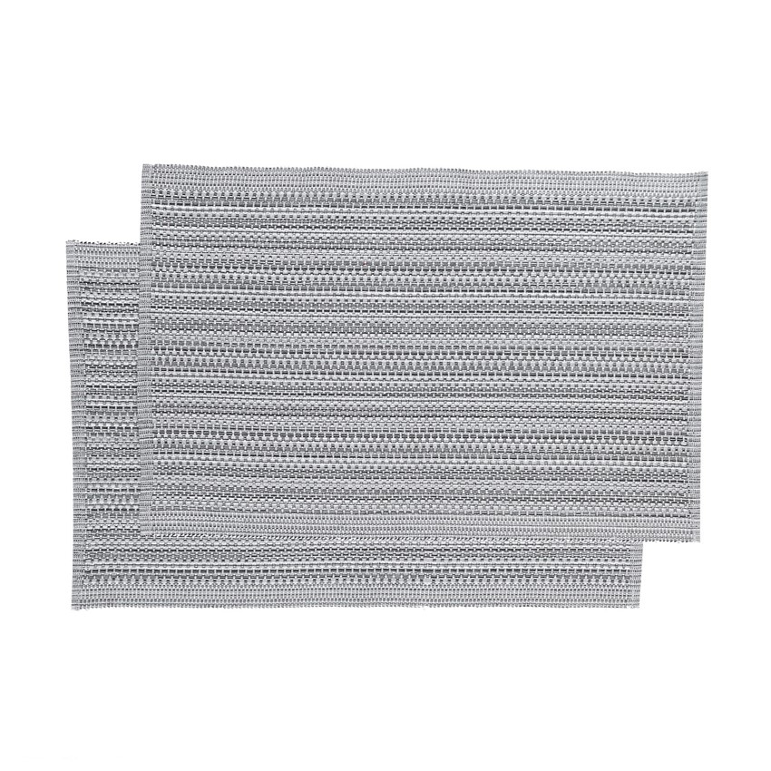 Återvunnen Tablett 2-pack Gerda, Mörkgrå Multi
