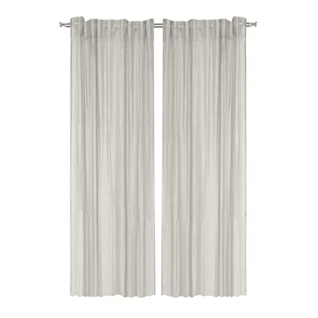 Gardinlängd 2-pack Linus, Linne