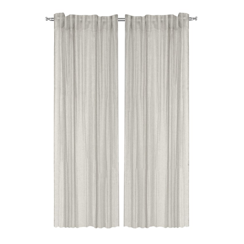 Gardinlängd 2-pack Linus, Linne