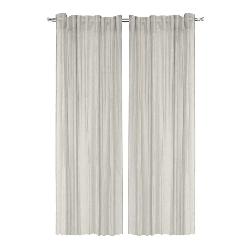 Gardinlängd 2-pack Linus, Linne