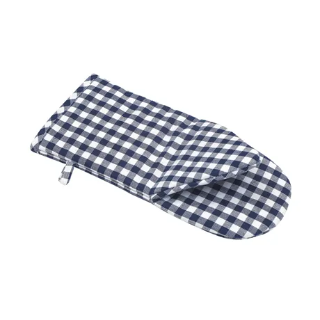 Återvunnen Grillvante Bella, Marinblå/Vit