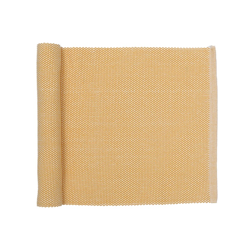 Återvunnen Löpare Kalle, Gul/Beige