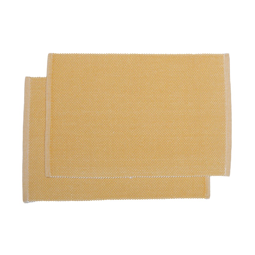 Återvunnen Tablett 2-pack Kalle, Gul/Beige