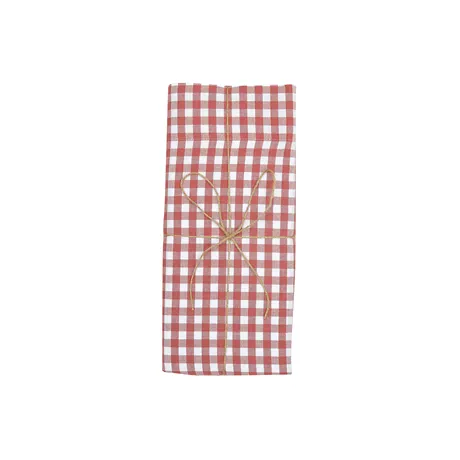 Återvunnen Gardinlängd 2-pack Bella, Rosa/Vit