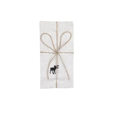 Återvunnen Servett 2-pack Helge, Ecru/Beige
