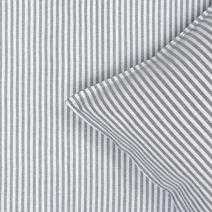 Återvunnet Påslakanset 2-dels Elias, Svart/Ljusgrå