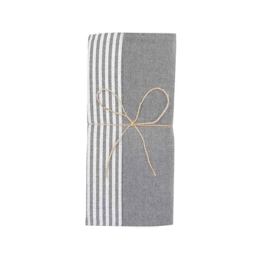 Återvunnet Påslakanset 2-dels Elias, Svart/Ljusgrå