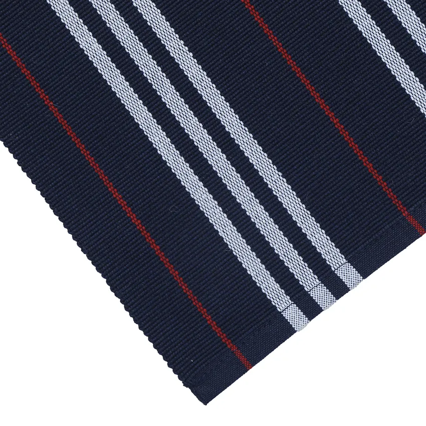 Återvunnen Tablett 2-pack Lysekil, Marinblå/Röd/Vit