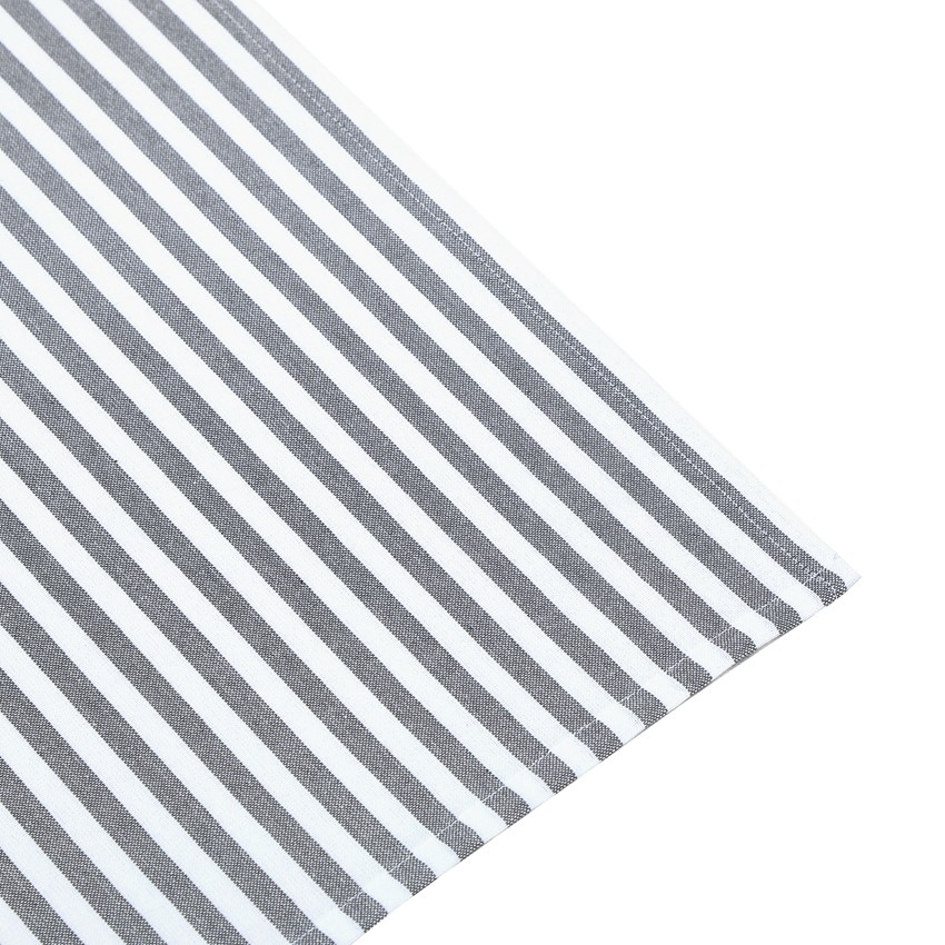 Återvunnen Kökshandduk 2-pack Melker, Mörkgrå/Vit