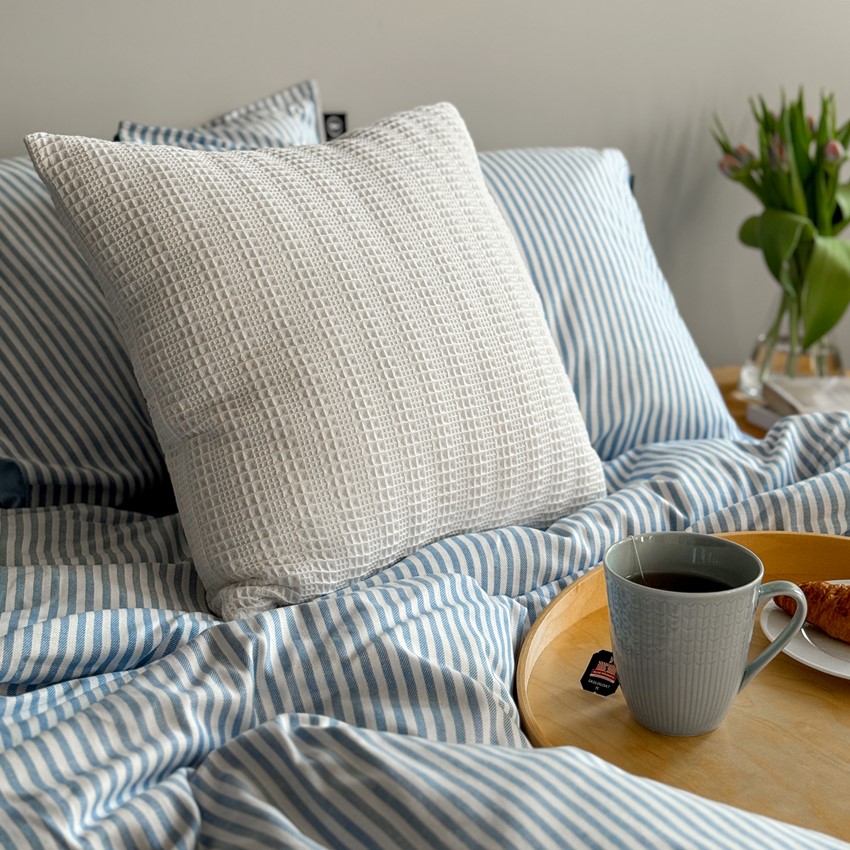 Återvunnet Kuddfodral Lasse, Vit