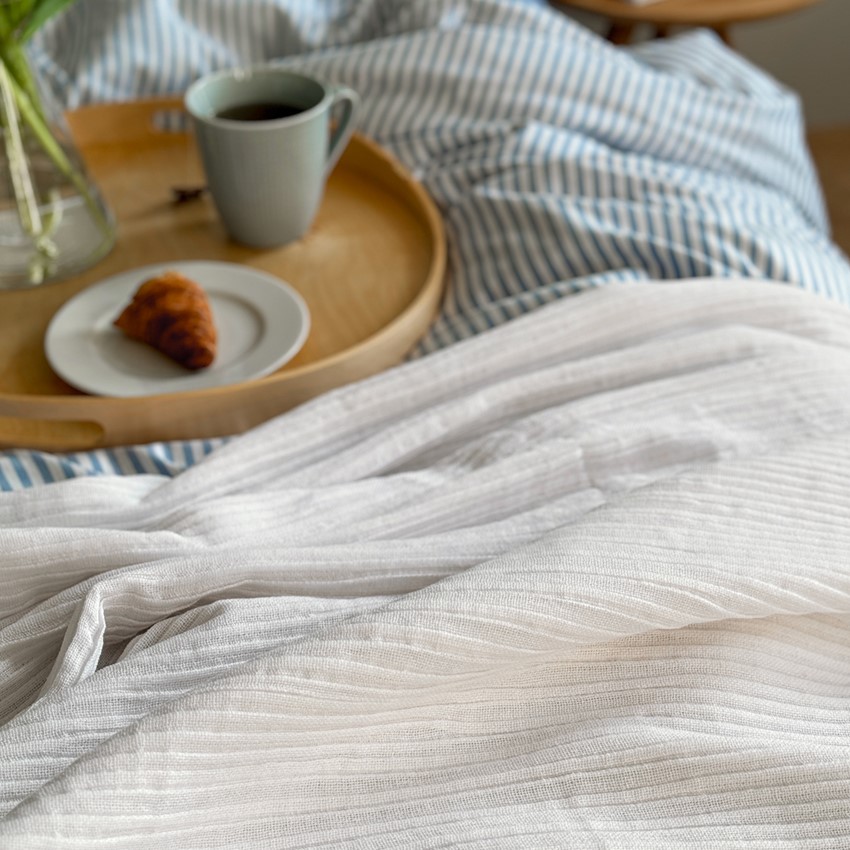 Återvunnet Överkast Samuel, Vit