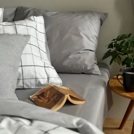 Ekologiskt Underlakan Classic, Grå