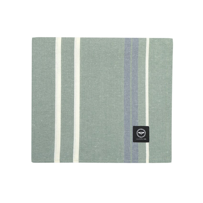 Återvunnen Avtorkningsbar Duk Dante, Grön/Beige/Blå