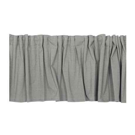 Återvunnen Gardinkappa Elin, Olivgrön/Beige
