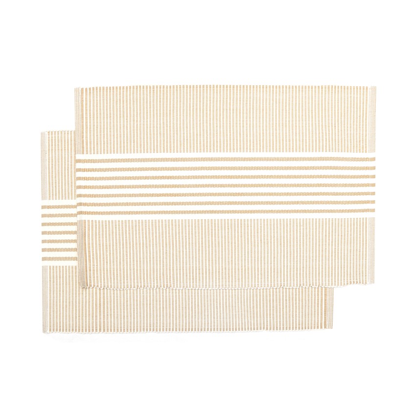 Återvunnen Tablett 2-pack Isa, Beige/Sand
