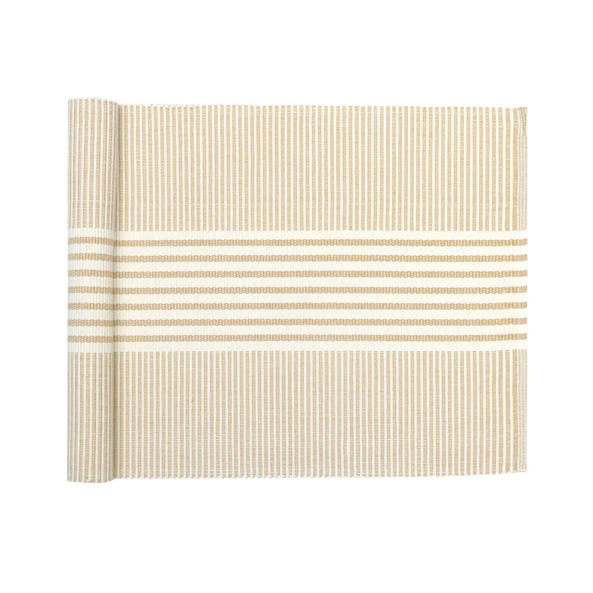 Återvunnen Löpare Isa, Beige/Sand