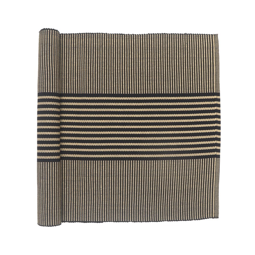 Återvunnen Löpare Isa, Svart/Sand