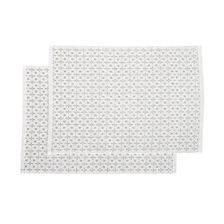 Återvunnen Tablett 2-pack Stella, Olivgrön/Beige