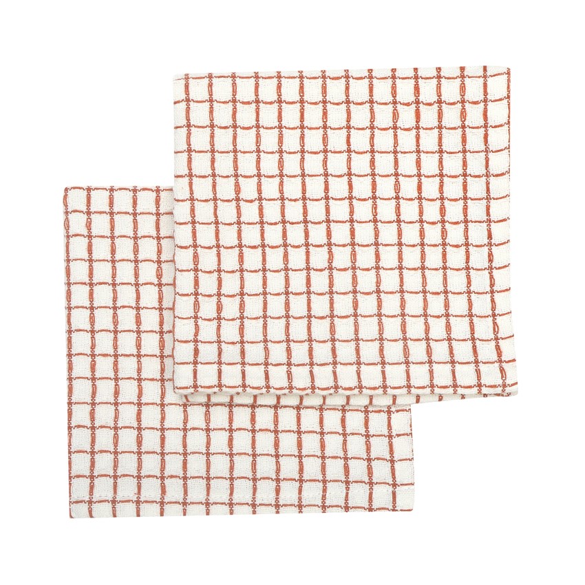 Återvunnen Disktrasa 2-pack Freddy, Beige/Rost