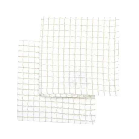 Återvunnen Disktrasa 2-pack Freddy, Vit/Linne