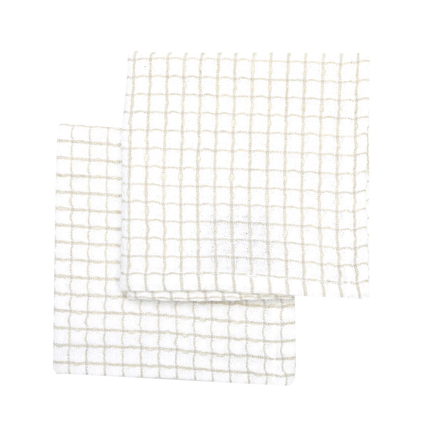 Återvunnen Disktrasa 2-pack Freddy, Vit/Linne