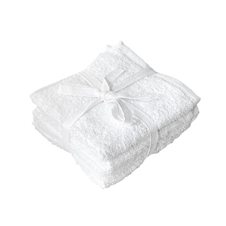 Tvättlapp 4-pack, Vit