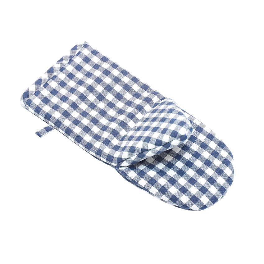 Återvunnen Grillvante Bella, Gråblå/Vit